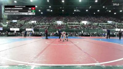 116 lbs Champ. Round 2 - Kaden Williams, North Montana Wrestling Club vs Austin Lachenmeier, Spartan Youth Wrestling