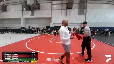 65 lbs Quarterfinal - Walker Roden, Texas Elite Wrestling Club vs Parker Grant, 512 Outlaw Wrestling