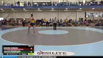 184 lbs Quarterfinal - Colton Babcock, Wilkes University vs Khalil Mitchell, Averett University