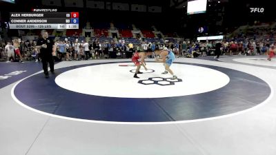 126 lbs Champ. Rd Of 128 - Alex Herburger, CO vs Conner Anderson, MO