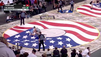 Cons. Round 2 - Calvin Caba, Bon Homme/Avon vs Tel Gropper, Philip/Kadoka Area/Wall