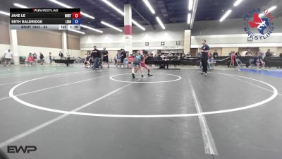 84 lbs Quarterfinal - Jake Le, Northside Amarillo Wrestling Club vs Seth Baldridge, Legacy Wrestling Club
