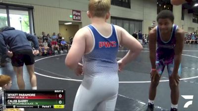 140 lbs Round 3 (6 Team) - Kaden Clark, The Untouchables Black vs Carson Schmitt, Patriot WC Blue