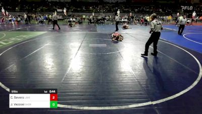 91 lbs Round Of 32 - Chace Severs, Lakeland vs J. Mako Vezzosi, Shore Thing