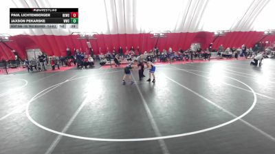 10U True Beginner - 97.1-107.2 Champ. Round 2 - Callum Calvert, Parkview Albany Youth Wrestling vs Isaac Nunez, Kenosha Wrestling Academy