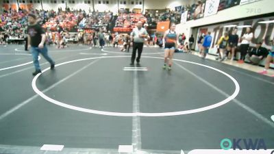 138 lbs Quarterfinal - Quinn Hendricks, Tahlequah Wrestling Club vs Dixie Dieter, Heat