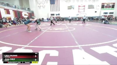 152 lbs Cons. Round 4 - Laila Salinas, Meridian vs Joan Child, Burley