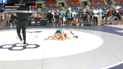 113 lbs Cons. Sub-rd Of 64 - Dalton McDaniel, Missouri vs Gabriel Ryzyi, Michigan