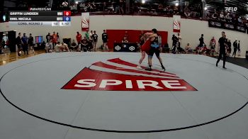 72 kg Cons. Round 2 - Griffin Lundeen, Wolves Wrestling Club vs Emil Necula, NMU-National Training Center