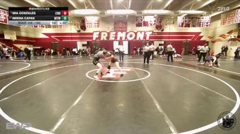 120 lbs Champ. Round 2 - Mia Gonzales, Lynbrook vs Meena Capak, Mt. View