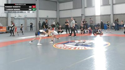 67 lbs Quarters - Forrest Roberts, Buzzsaw Wrestling Club vs Landon Wendel, Inland Northwest Wrestling Training Center