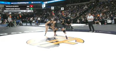 155 lbs Quarterfinal - Natalie Blanco, Chino (SS) vs Emmyjane Bragg, Poway (SD)
