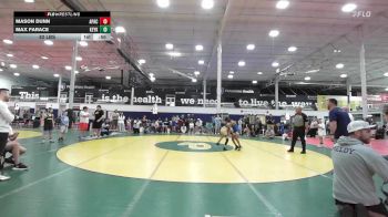 82 lbs Rr Rnd 4 - Mason Dunn, Apache - K6 vs Max Farace, Keystone Krush - K6