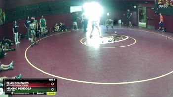 108 lbs Cons. Round 2 - Elias Gonzales, Bella Vista High School vs Maximo Mendoza, Wolf Den