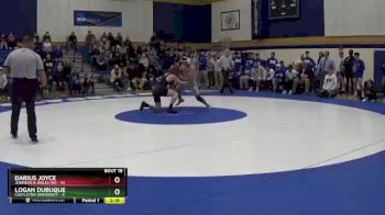 157 lbs Semis & Wb (16 Team) - Logan Dubuque, Castleton University vs Darius Joyce, Johnson & Wales (RI)