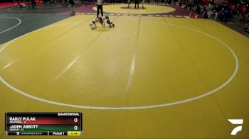 55 lbs Quarterfinals (8 Team) - Radly Pulak, Brainerd vs Jaden Abbott, Adrian