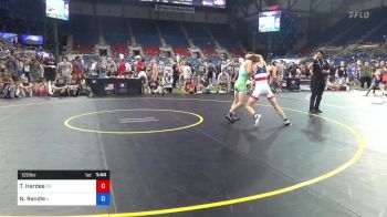 120 lbs Cons 64 #2 - Tytus Hardee, Oregon vs Nathan Randle, Illinois