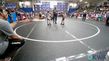 47-51 lbs Rr Rnd 5 - Macie Owen, Perry Wrestling Academy vs Azayla Mitchell, El Reno Wrestling Club