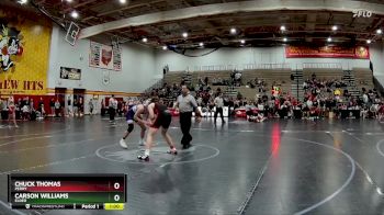 190 lbs Cons. Round 2 - Carson Williams, Elder vs Chuck Thomas, Perry