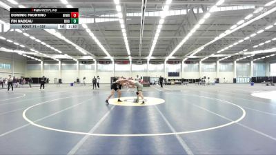 157 lbs Round 2 - Fin Nadeau, Binghamton vs Dominic Frontino, Brown