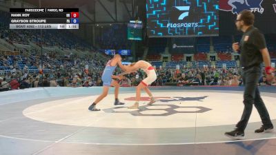 113 lbs Cons. Sub-rd Of 64 - Hank Roy, OR vs Grayson Stroupe, PA