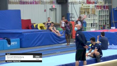 Donnell Whittenburg - Vault, Salto Gymnastics Center - 2021 April Men's Senior National Team Camp