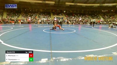 49 lbs Round Of 16 - Zane Montoya, Juggernaut Wrestling Club vs Parker M Thompson, King Select