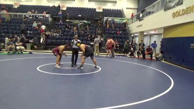 285 lbs Consi Of 8 #2 - Jesse Garcia, Mt. San Antonio vs Angelo Franco, Victor Valley