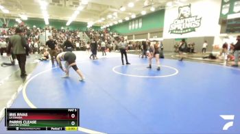 170 lbs Quarterfinal - Iris Rivas, La Canada vs Parris Clease, Canyon Springs