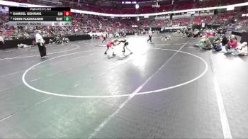 D1-144 lbs Champ. Round 1 - Samuel Gehring, Slinger vs Torin Kuokkanen, Waukesha West