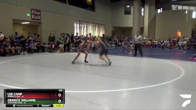 126 lbs Round 2 Champ & Wb (32 Team) - Lee Camp, Guerilla WC vs Derrick Williams, Assassins Pink