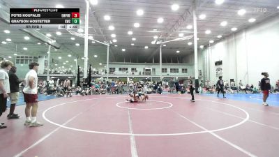 128 lbs Rr Rnd 1 - Fotis Koufalis, Empire Wrestling Academy Black - HSC vs Grayson Hostetter, Kraken Black - HSC