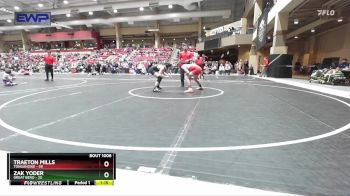 120 lbs Champ. Round 1 - Zak Yoder, Great Bend vs Traeton Mills, Tonganoxie