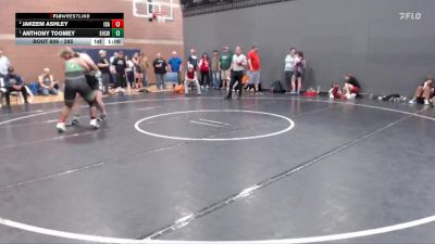 285 lbs Round 1 - Anthony Toomey, Eagle High School Wrestling vs Jakeem Ashley, Idaho