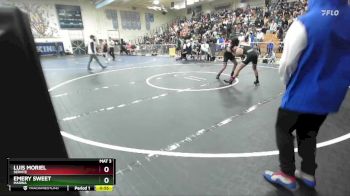 132 lbs Cons. Round 2 - Emery Sweet, Marina vs Luis Moriel, Servite