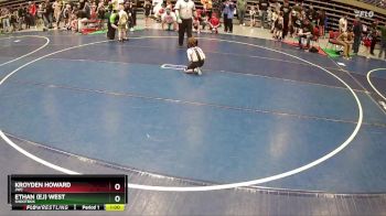 51 lbs Cons. Round 3 - Ethan (ej) West, Shootbox vs Kroyden Howard, JWC