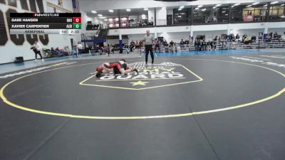 149 lbs Semifinal - Gabe Hansen, Ohio Northern vs Xavier Carpentier, Albion