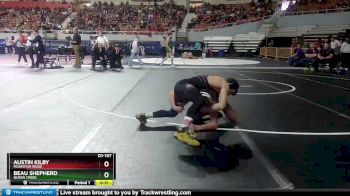 D1-157 lbs Cons. Semi - Austin Kilby, Mountain Ridge vs Beau Shepherd, Queen Creek