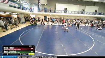 106 lbs Round 1 - Rave Morby, Sanderson Wrestling Academy vs Evan Centeno, Ben Lomond Wrestling Club