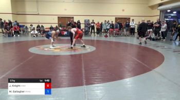 57 kg Cons 32 #2 - Jake Knight, Iowa vs Max Gallagher, Pennsylvania RTC
