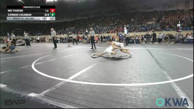 80 lbs Consi Of 4 - Ret Foster, F-5 Grappling vs Corban Coleman, D3 Wrestling Cluib