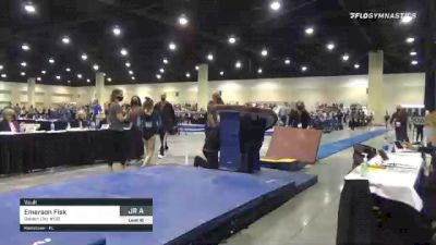 Emerson Fisk - Vault, Golden City #132 - 2021 USA Gymnastics Development Program National Championships