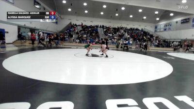 117 lbs Cons. Round 2 - Alyssa Marquez, East Los Angeles College vs Isabella Salgado- Aguilar, Simpson University