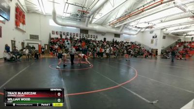 126 lbs Semifinal - Trace Blajszczak, Natrona County vs William Wood, Cody