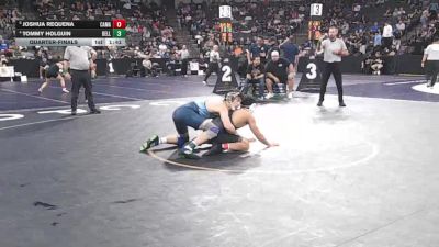 150 lbs Quarterfinal - Joshua Requena, Camarillo (SS) vs Tommy Holguin, Bellarmine (CC)