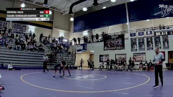 110 lbs Placement Matches (8 Team) - Salma Gonzalez-Santos, Gilmer County vs Crystal Vaca, Chestatee