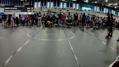 92 lbs Round 1 (4 Team) - Berry Ali Stvil, KONG ELEM vs Cade Commarford, Creeks Wrestling