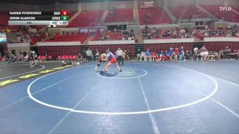 285 lbs Round 5 - 1st, 3rd, 5th, And 7th - Jorge Alarcon, Amarillo Caprock vs Kaiden Fitzpatrick, Grapevine