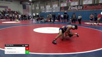 132 lbs Consolation - Emilio Medina, Camarillo vs Slava Shahbazyan, Chaminade College Prep Sch