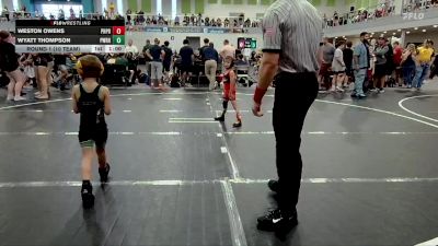 40 lbs Round 1 (10 Team) - Wyatt Thompson, Powerhouse vs Weston Owens, Panhandle Pitbulls